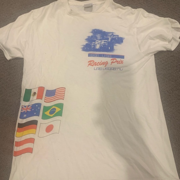 Junk food tees Las Vegas racing shirt - Picture 1 of 5